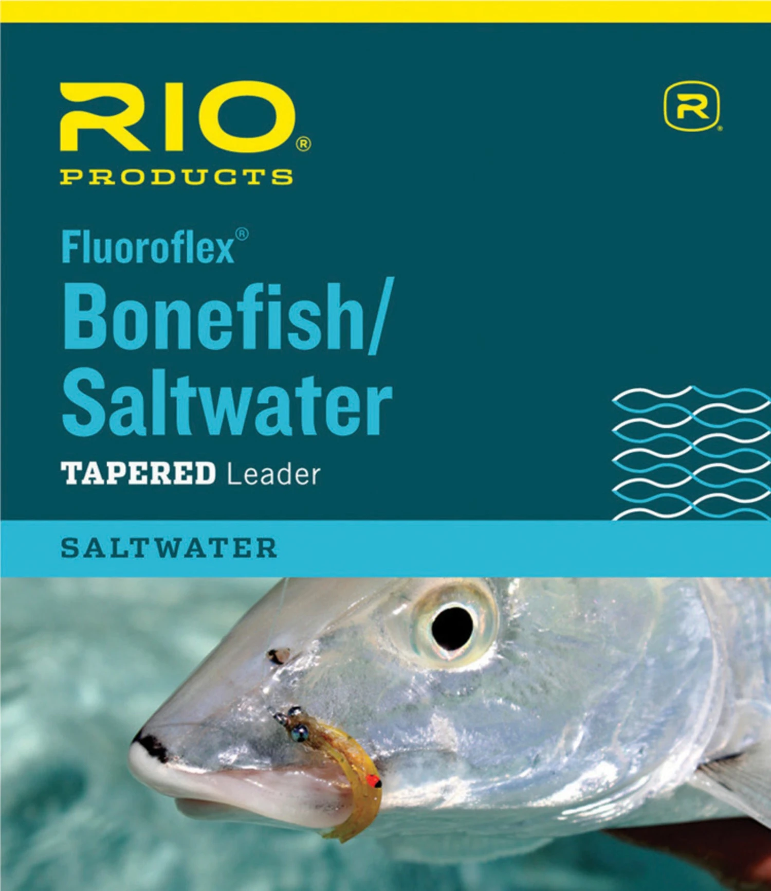 RIO Fluoroflex Bonefish/Saltwater Tapered Leaders - 9 FEET 1 RIO Fluoroflex Bonefish/Saltwater Tapered Leaders - 9 FEET