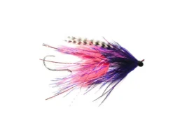 Stu's Barred Ostrich Intruder By Aqua Flies -Fish Mate Store 12015barredostrichintruderpinkpurp