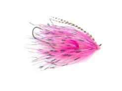 Stu's Barred Ostrich Intruder By Aqua Flies -Fish Mate Store 12020barredostrichintruderpnkpnk