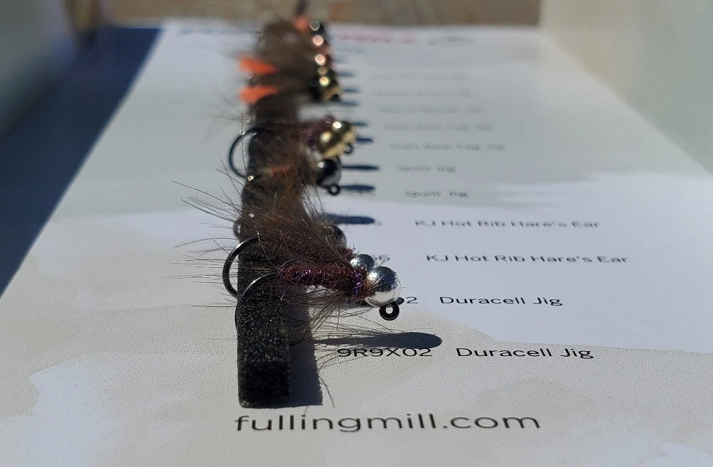 Jighead Nymphs // 1 Dozen Tactical Nymph Assortment By Fulling Mill 2 Jighead Nymphs // 1 Dozen Tactical Nymph Assortment By Fulling Mill - Image 2