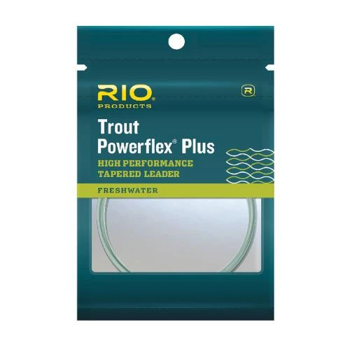 RIO Powerflex Plus Tapered Leaders // Single Leader 1 RIO Powerflex Plus Tapered Leaders // Single Leader