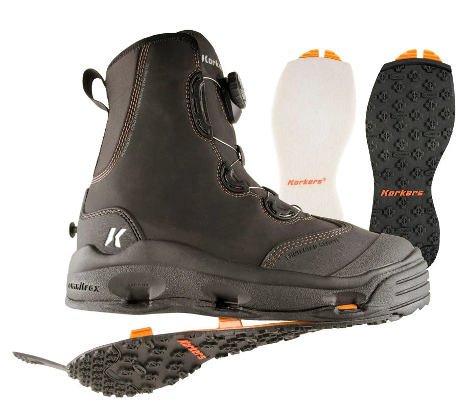 Korkers Devil's Canyon Boot // Felt And Kling-on 1 Korkers Devil's Canyon Boot // Felt And Kling-on