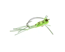 RIO's Foam Slice Frog // Bass Fly -Fish Mate Store Flies Freshwater Warmwater RIO sFoamSliceFrog Chartreuse scaled
