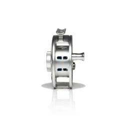 Hatch Iconic Fly Reel // 3 Plus -Fish Mate Store Iconic3PlusReel ClearBlue LargeArbor Side