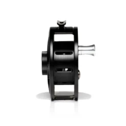 Hatch Iconic Fly Reel // 9 Plus -Fish Mate Store Iconic9PlusReel BlackSilver LargeArbor Side