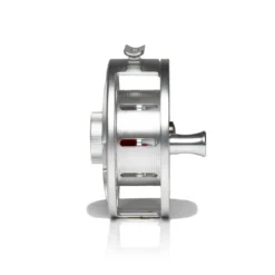 Hatch Iconic Fly Reel // 9 Plus -Fish Mate Store Iconic9PlusReel Clearred LargeArbor Side