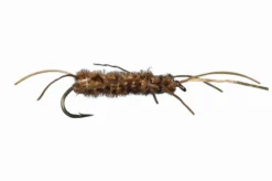 Pat's Rubber Leg Stonefly Nymph By Solitude -Fish Mate Store N195T BWHITE