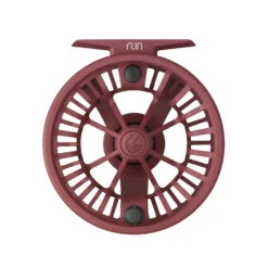 Redington RUN Fly Reel -Fish Mate Store RUN Burgundy Front scaled