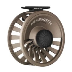 Redington BEHEMOTH Series Fly Reels -Fish Mate Store Redington BEHEMOTH Bronze Back angled scaled