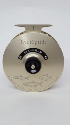 Tibor Grand Slam Reels // Special Edition Grand Slam Fly Reels -Fish Mate Store RiptideGrandSlamGold
