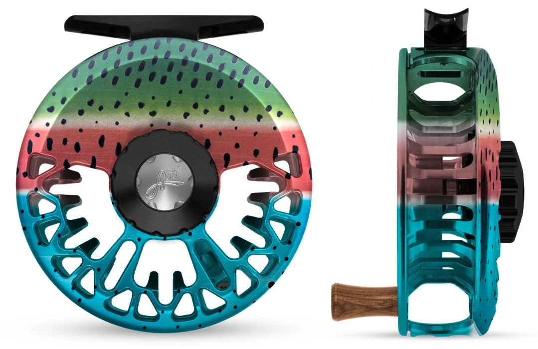 Abel Vaya Fly Reel // Classic Rainbow Reel 1 Abel Vaya Fly Reel // Classic Rainbow Reel