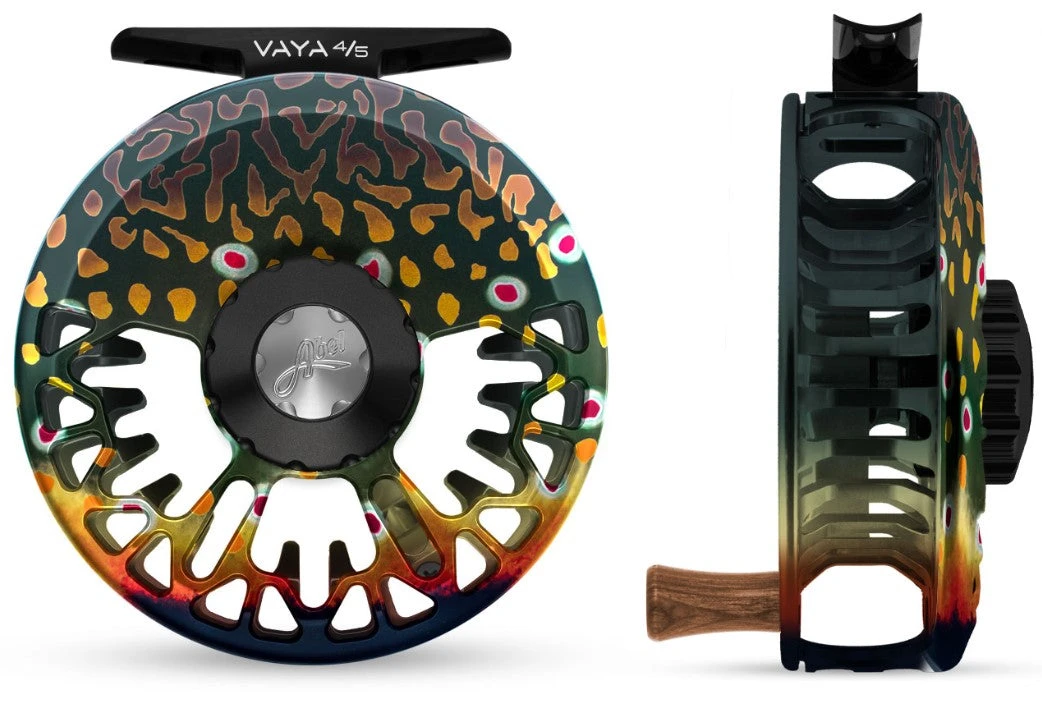 Abel Vaya Fly Reel // Native Brook Trout Reel 1 Abel Vaya Fly Reel // Native Brook Trout Reel
