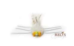 Casa Blanca Raghead Crab By Rainy's // Red's Exclusive W/ Custom Yellow Eyes -Fish Mate Store casa blanca yellow eyes front scaled