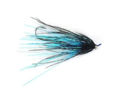 Stu's Ostrich Mini-Intruder By Aqua Flies -Fish Mate Store miniintruder12030blublk