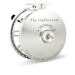 Tibor Gulfstream Reel 11/12/13 - Saltwater Reel -Fish Mate Store tibor gulfstream fly reel.MAIN .Silver Frost.00