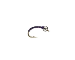 RIO's Tungsten Zebra Midge 9 RIO's Tungsten Zebra Midge -Fish Mate Store zebrapurple